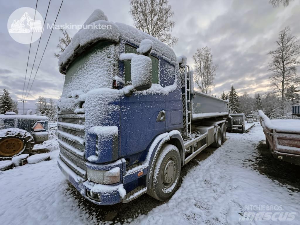 Scania R 124 GB 470 Lastväxlare/Krokbilar