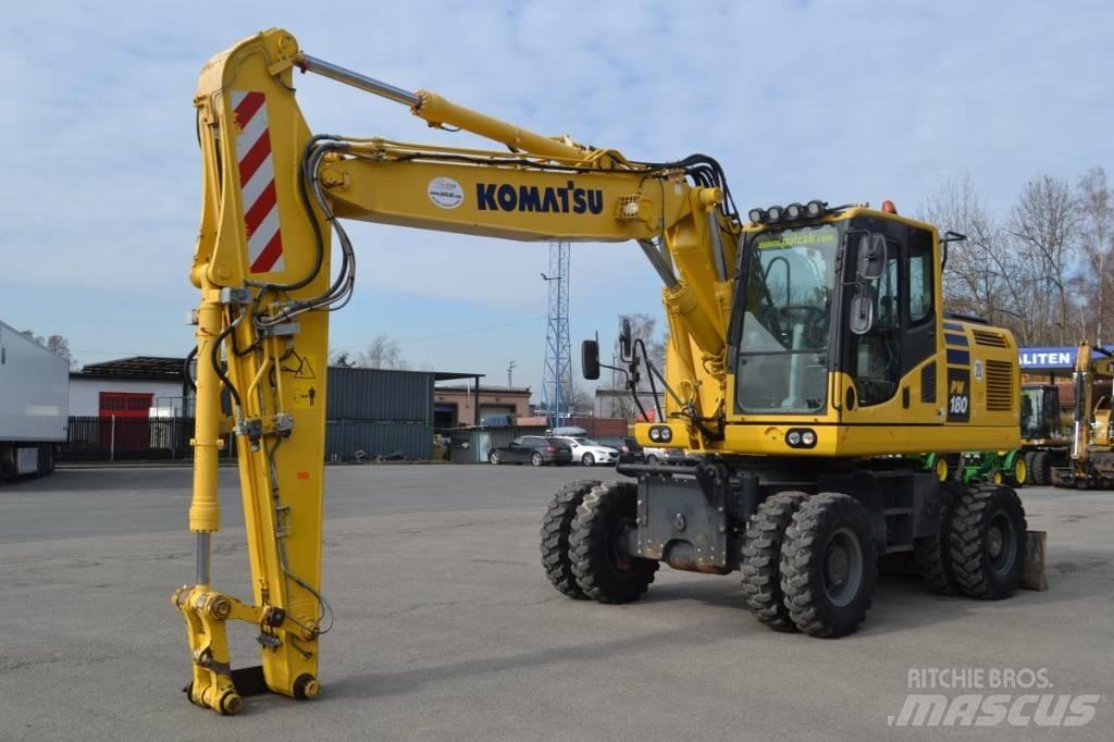Komatsu PW 180-10 Hjulgrävare