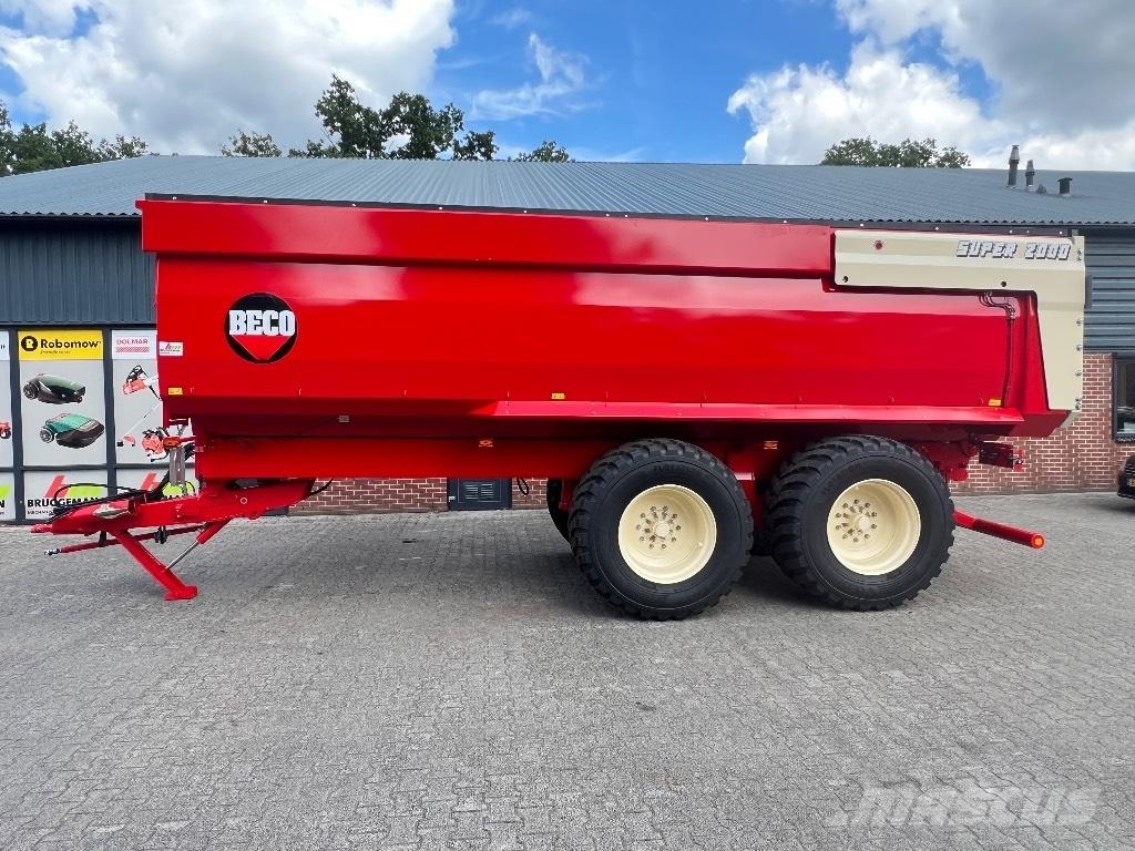 Beco Super 2000 Tippvagnar