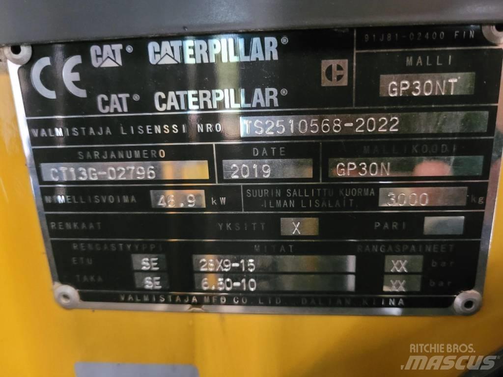 CAT GP 30 N Gasolmotviktstruckar