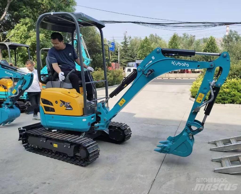 Kubota U 15 Minigrävare < 7t