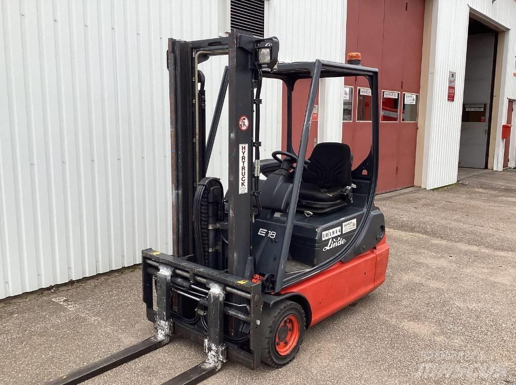 Linde E 18 C Elmotviktstruckar