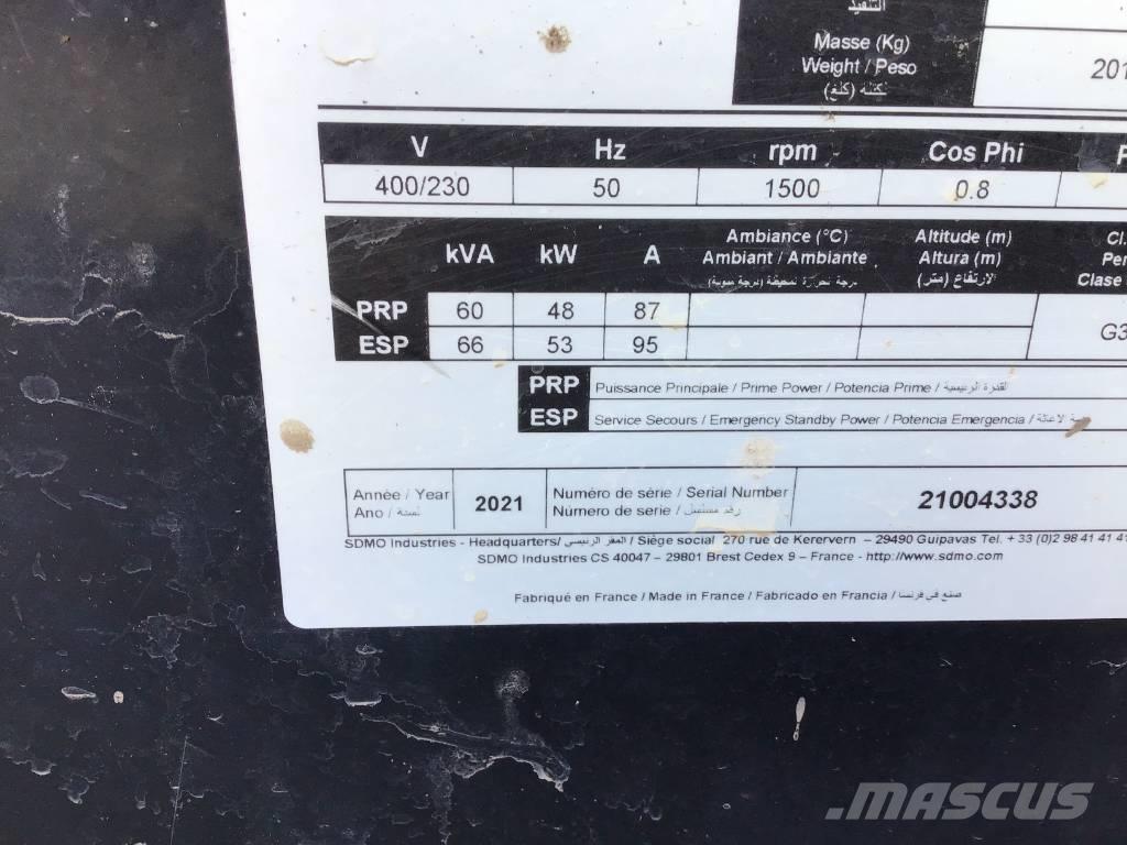 Kohler J66C3 Dieselgeneratorer