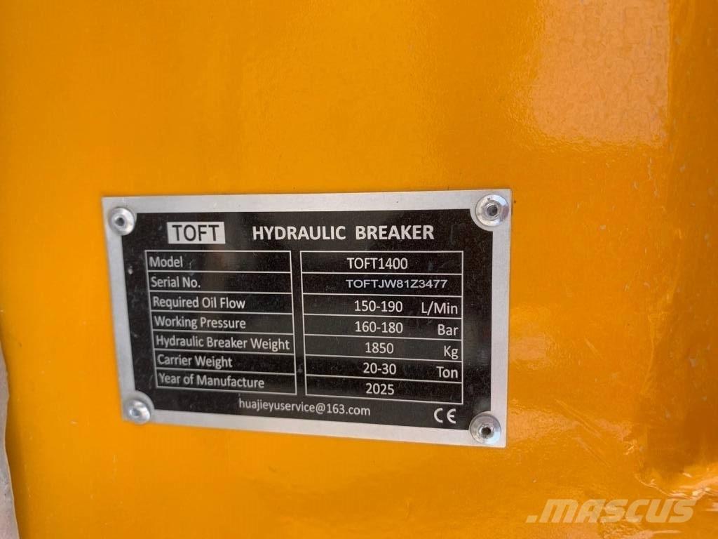  TOFT 1400 NEW Hydraulhammare