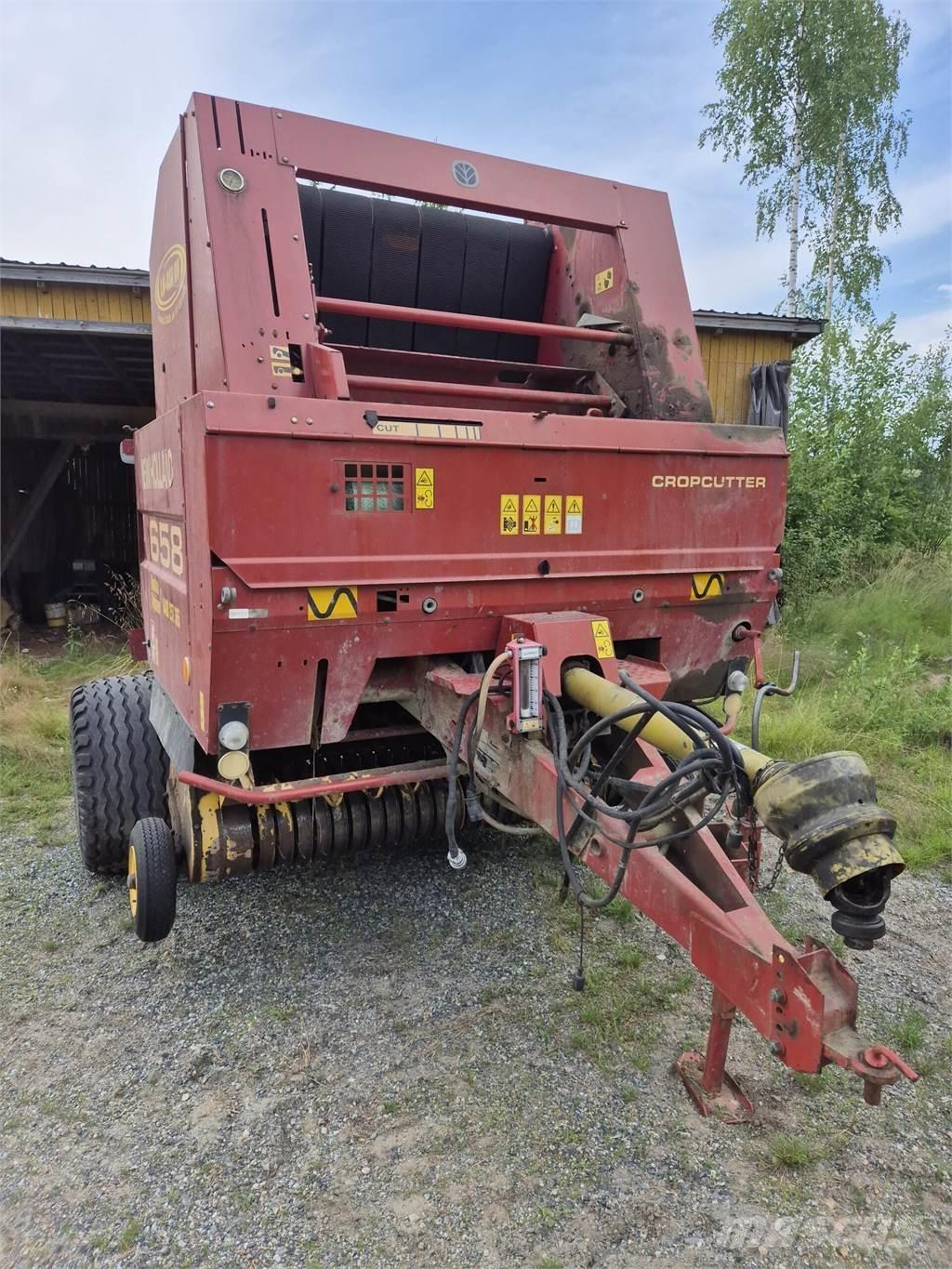New Holland 658 Rundbalspressar