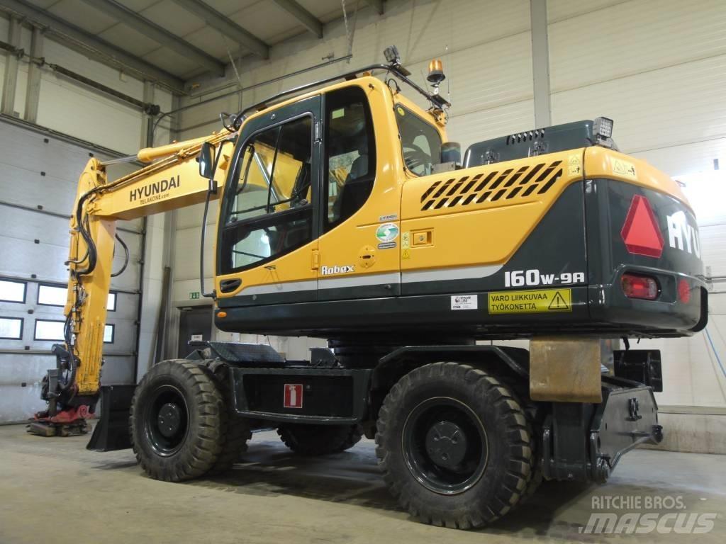 Hyundai R 160 W-9A Hjulgrävare