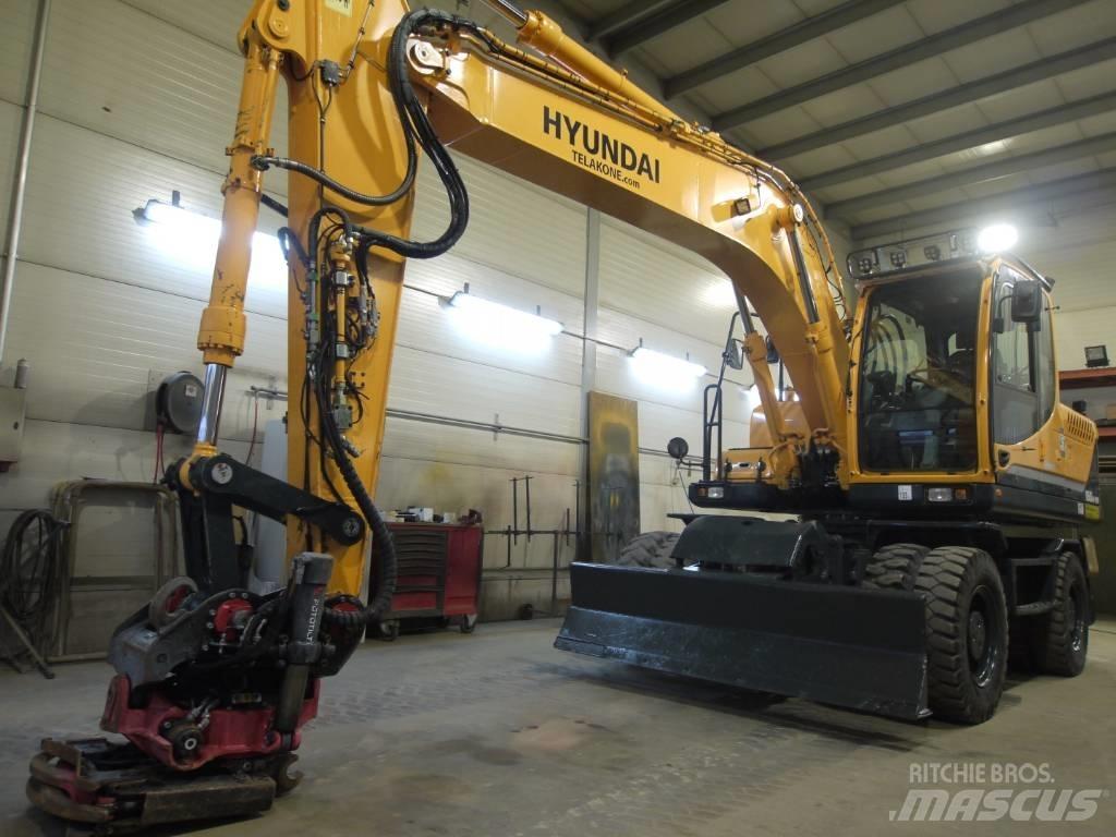 Hyundai R 160 W-9A Hjulgrävare