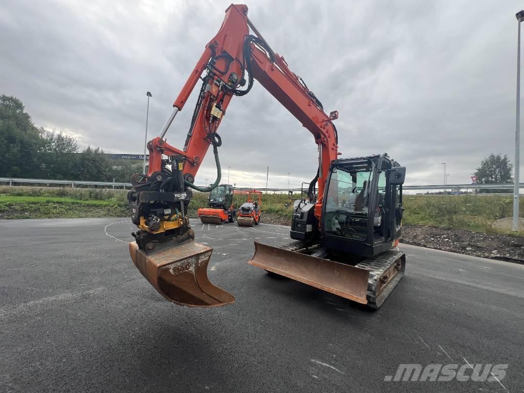 Hitachi ZX 85 US-6 Midigrävmaskiner 7t - 12t