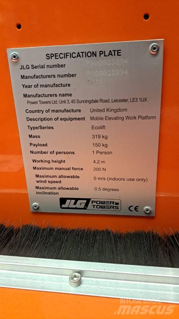 JLG Ecolift (NEW 2024) Övriga personliftar