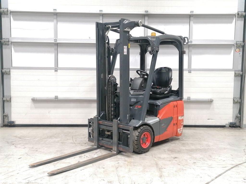 Linde E12-02 Elmotviktstruckar