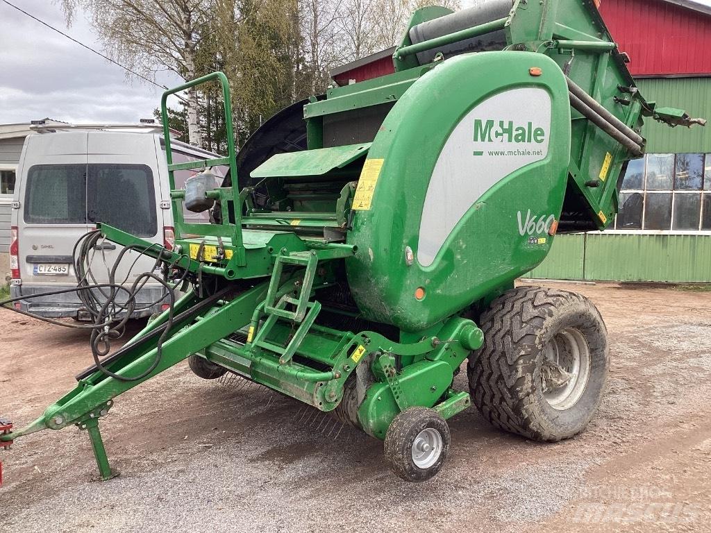 McHale V 660 Rundbalspressar