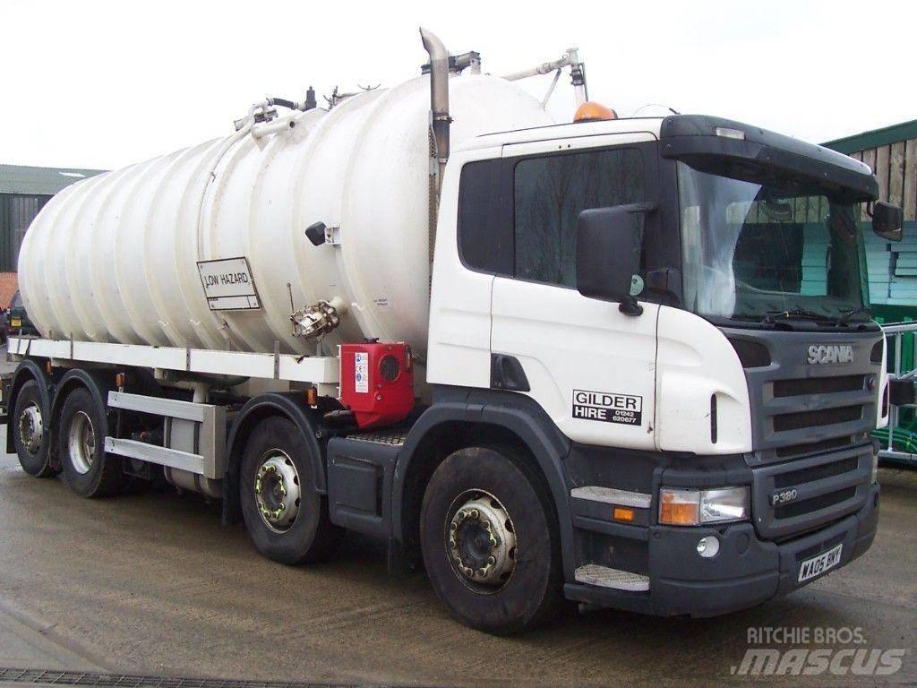Scania P 380 Slamsugningsbil
