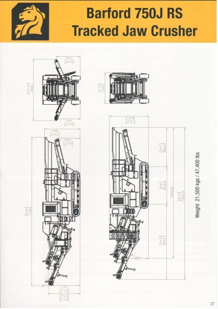 Barford 750J -RS Sorteringsverk