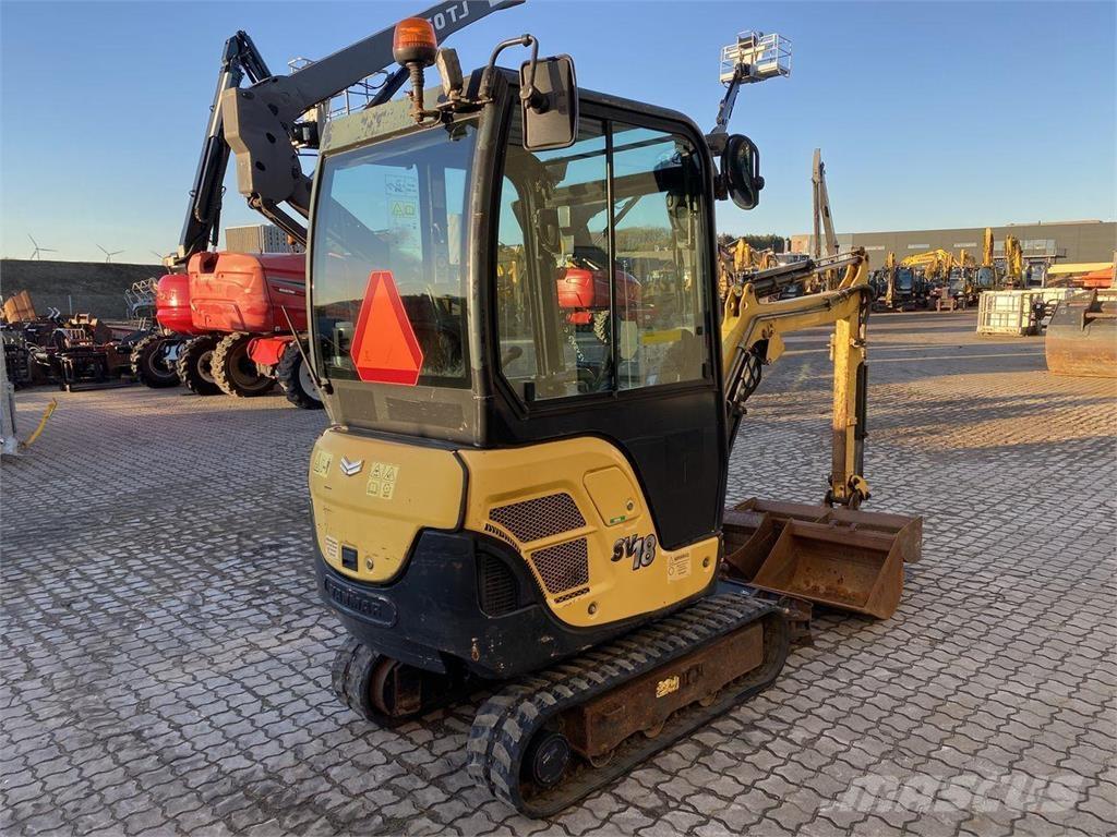 Yanmar SV18 Hjulgrävare