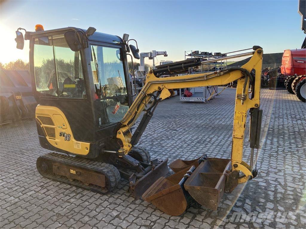Yanmar SV18 Hjulgrävare