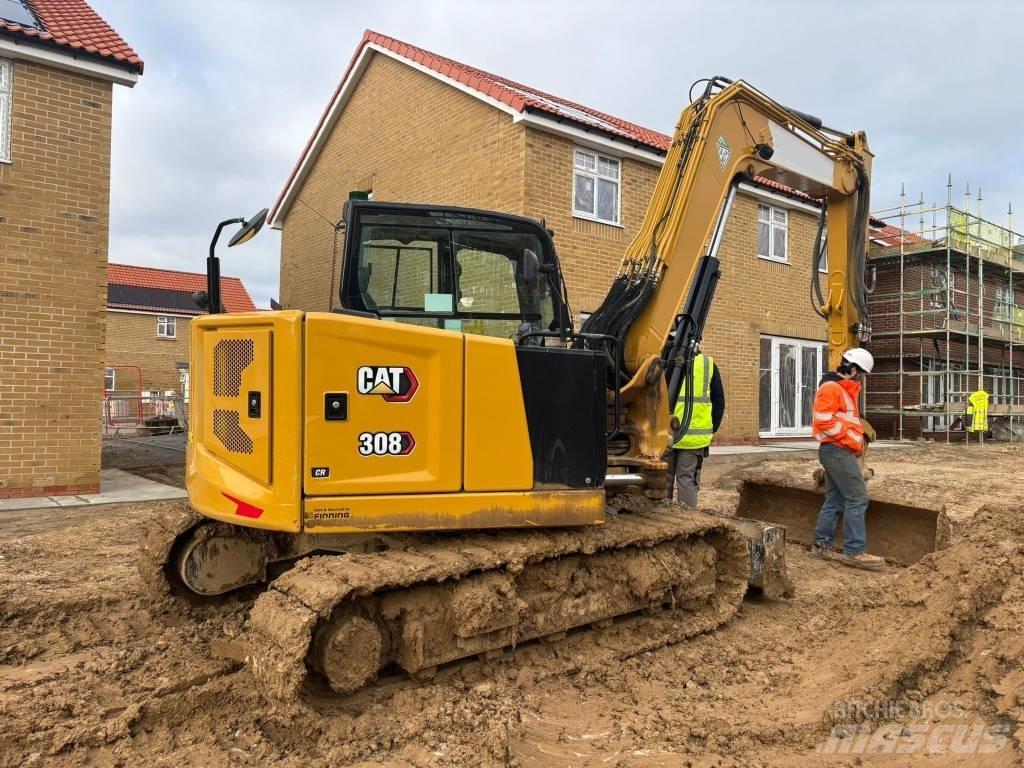 CAT 308 R Midigrävmaskiner 7t - 12t
