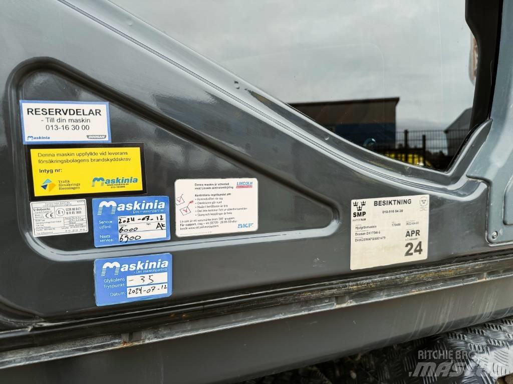 Doosan DX170W-5 Hjulgrävare