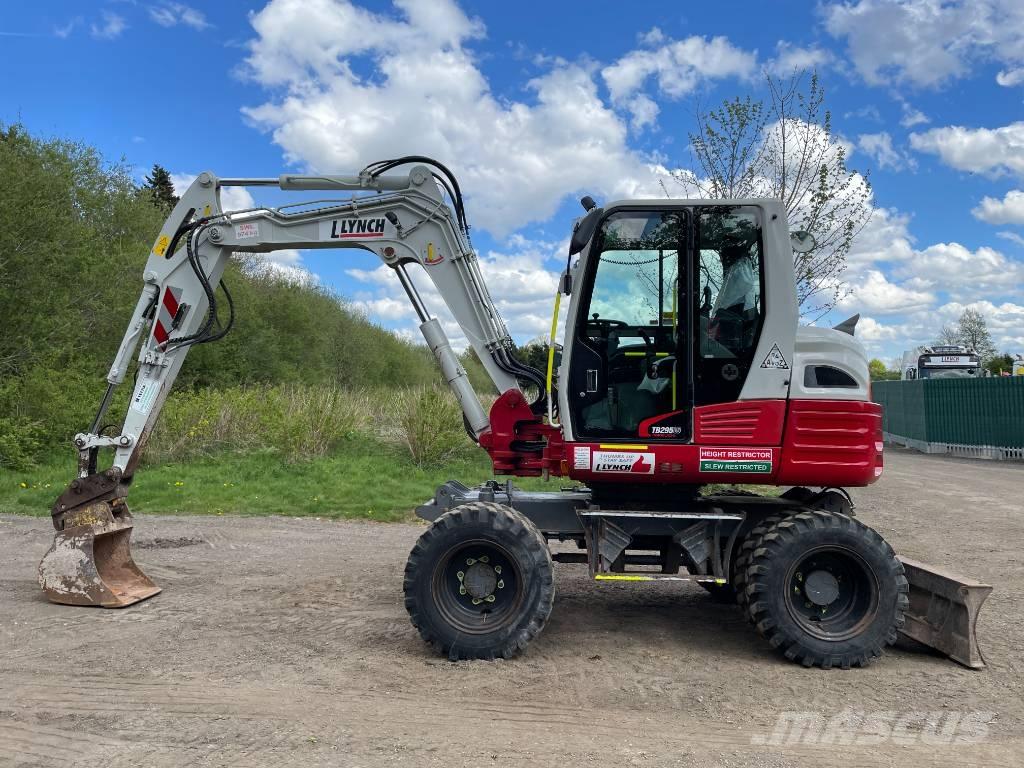 Takeuchi TB 295 W Hjulgrävare