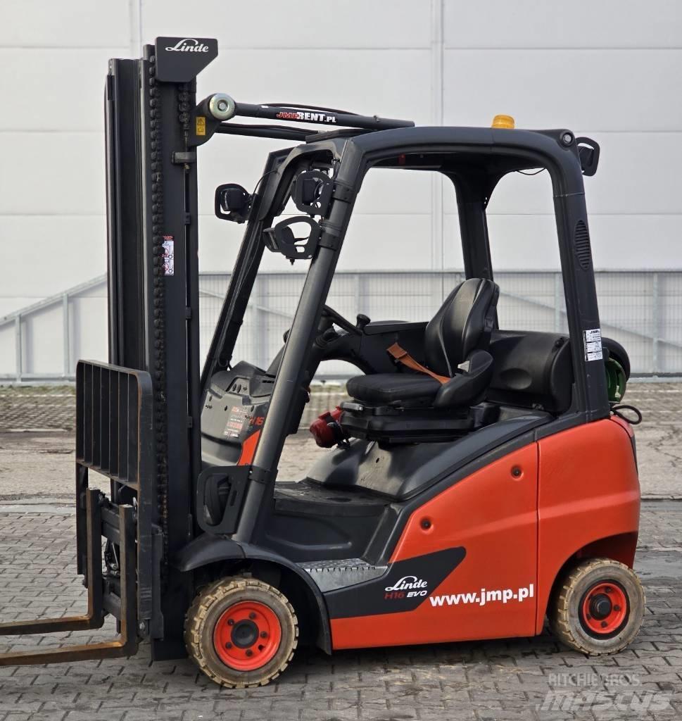Linde H 16 T - 01 Gasolmotviktstruckar