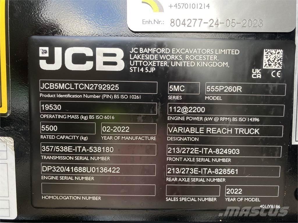 JCB 555-260R Teleskoplastare