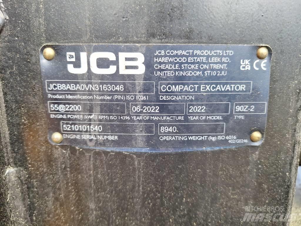 JCB 90 Z-2 Midigrävmaskiner 7t - 12t