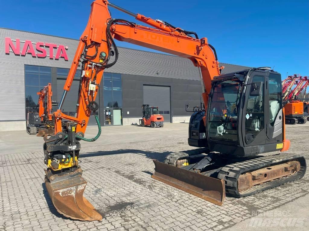 Hitachi ZX 85 US-6 Midigrävmaskiner 7t - 12t