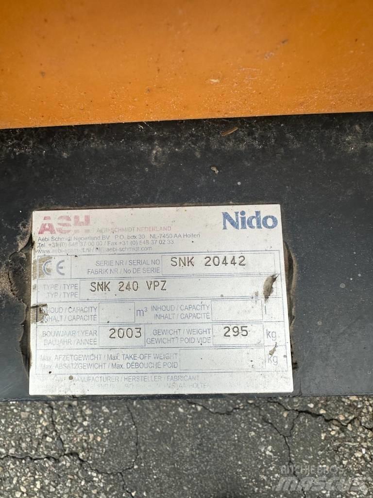 Nido SNK 240 VPZ Snöblad och plogar