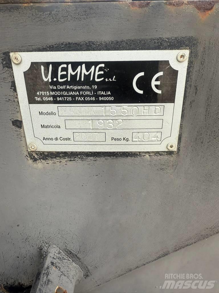  UEMME Manta 1550 HD Sopmaskiner