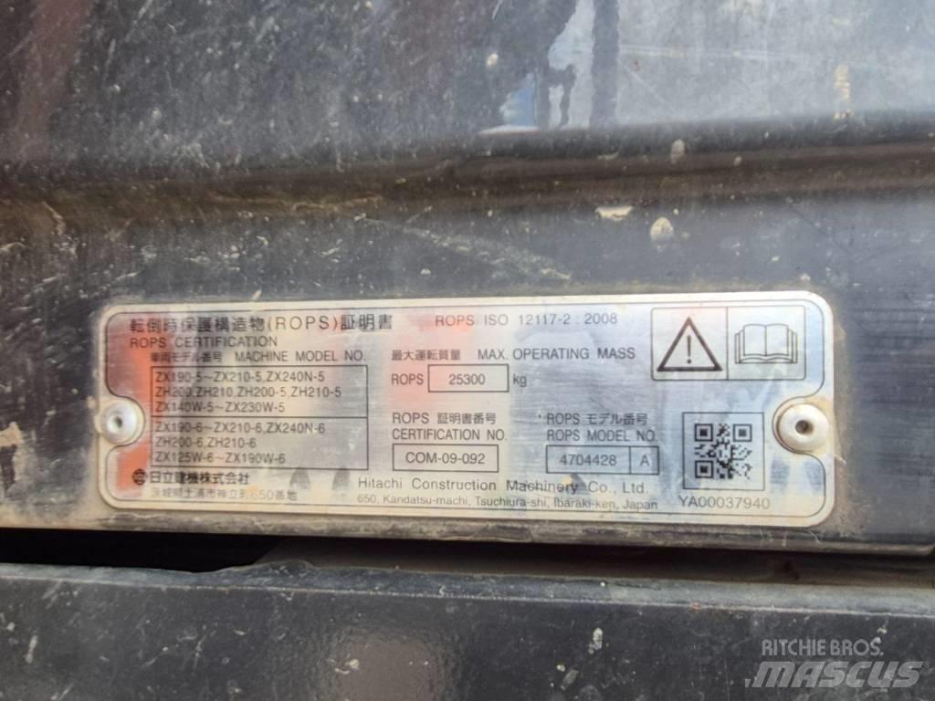 Hitachi ZX 170 W-6 Hjulgrävare