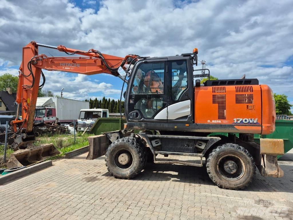 Hitachi ZX 170 W-6 Hjulgrävare
