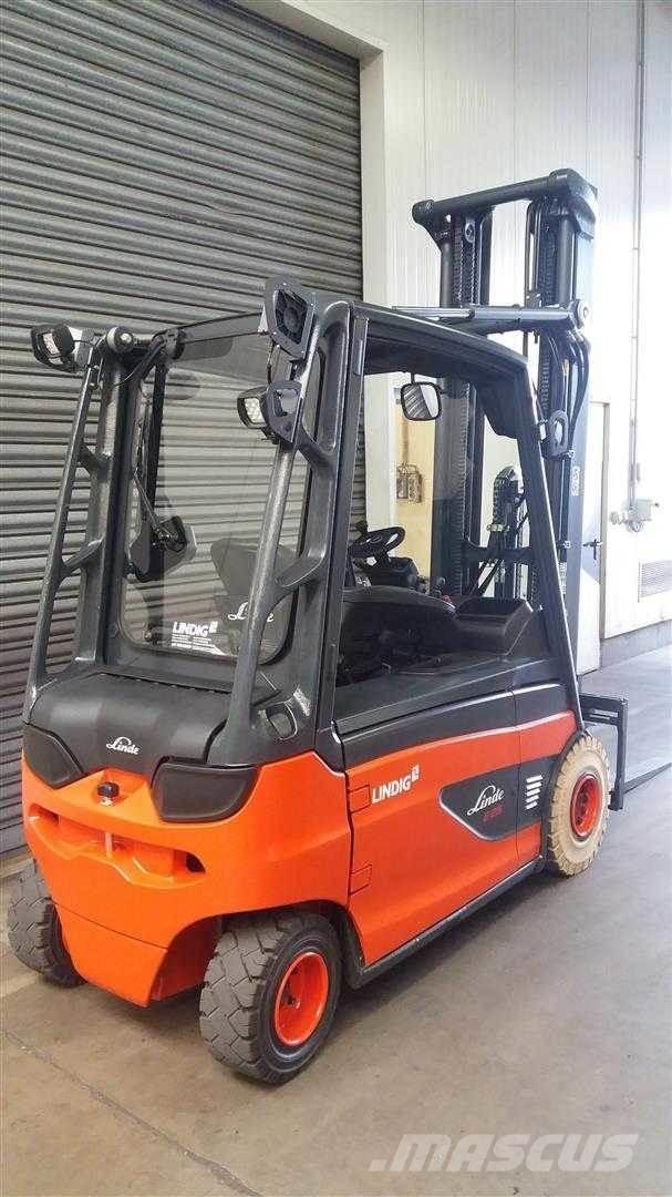 Linde E25L Elmotviktstruckar
