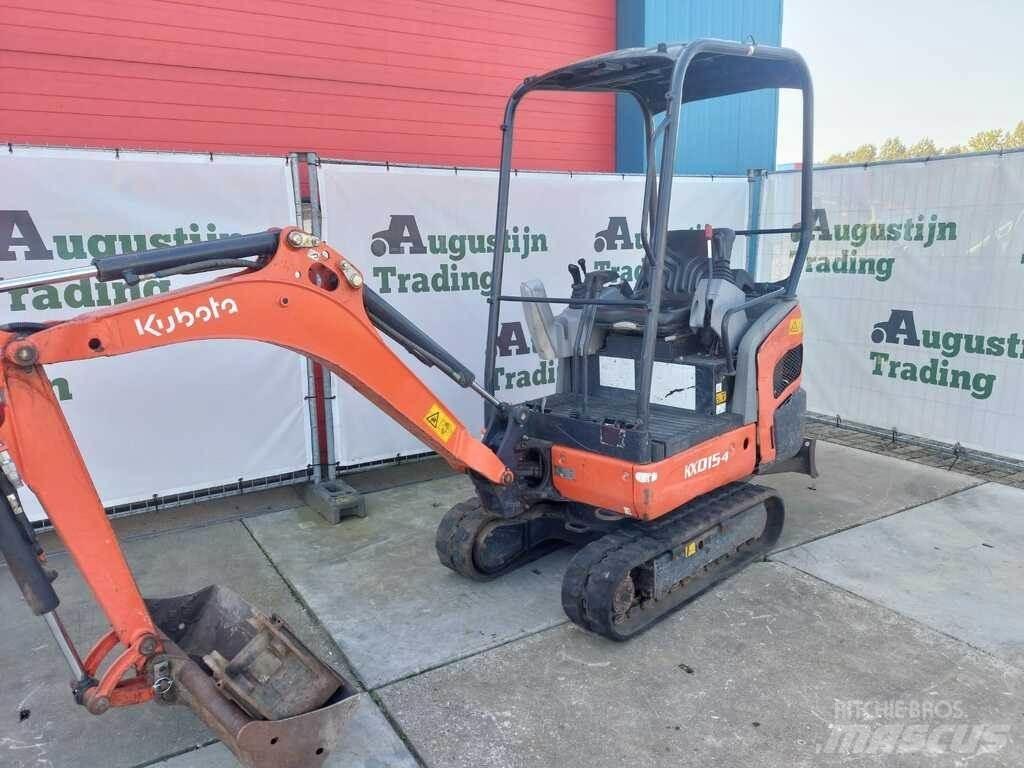 Kubota KX-015-4 Minigrävare < 7t