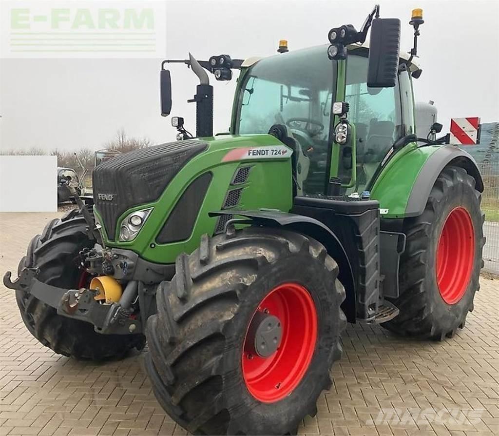 Fendt 724 s4 profi+ Traktorer