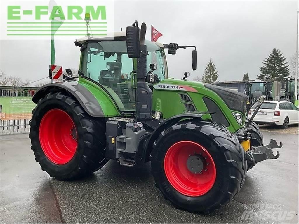 Fendt 724 s4 profi+ Traktorer