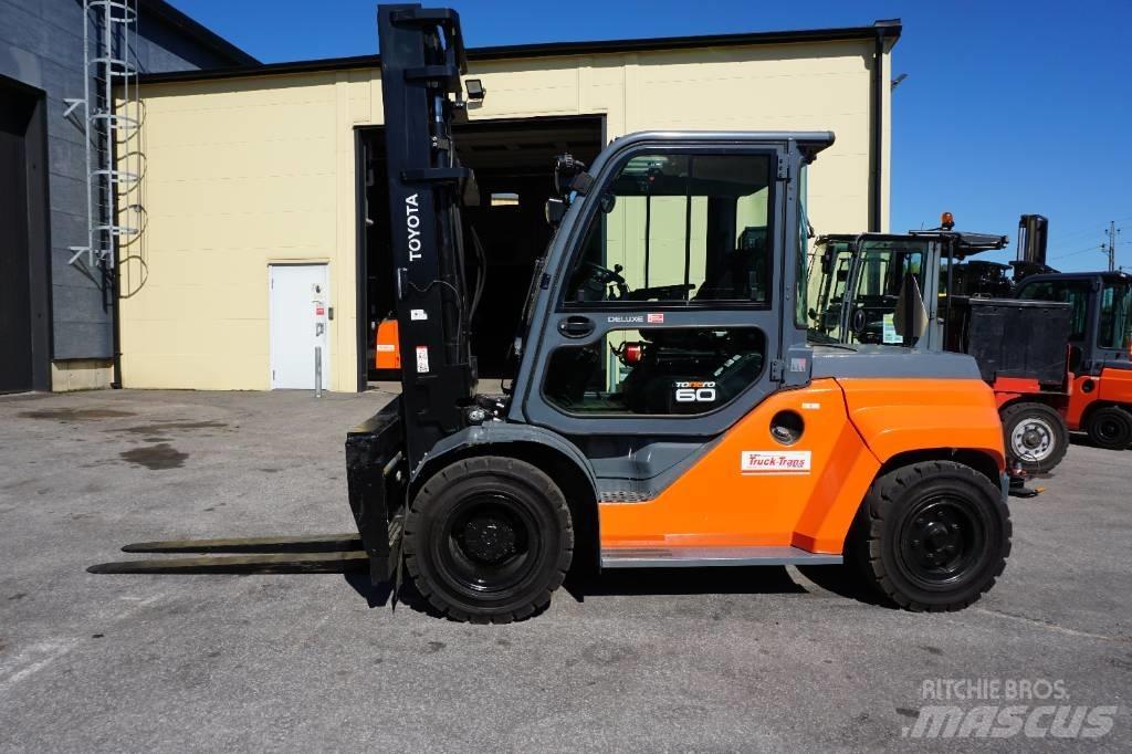Toyota 40-8FD60N Dieselmotviktstruckar