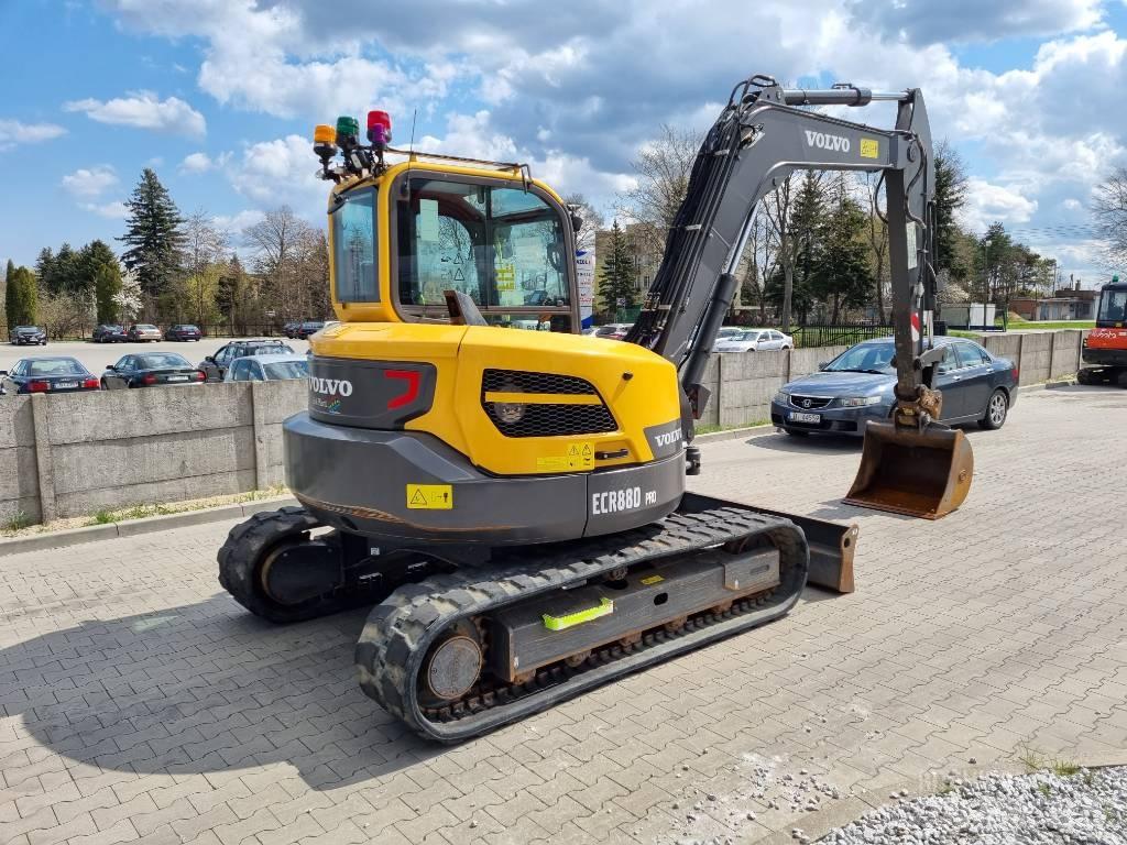 Volvo ECR 88 D Midigrävmaskiner 7t - 12t