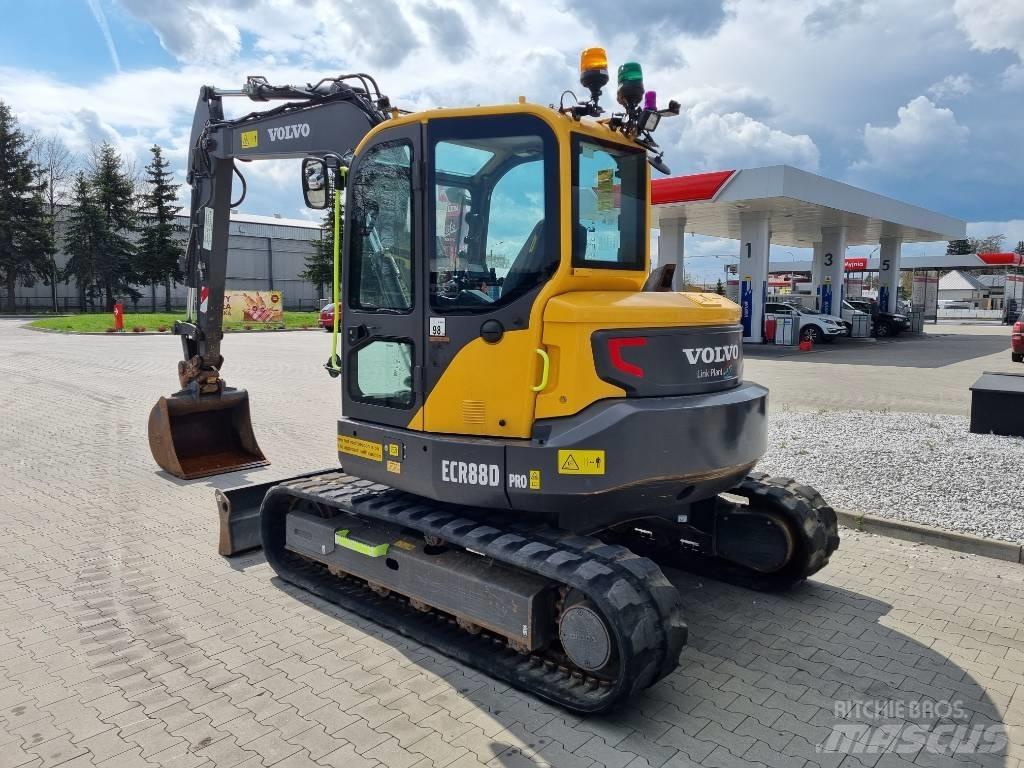Volvo ECR 88 D Midigrävmaskiner 7t - 12t