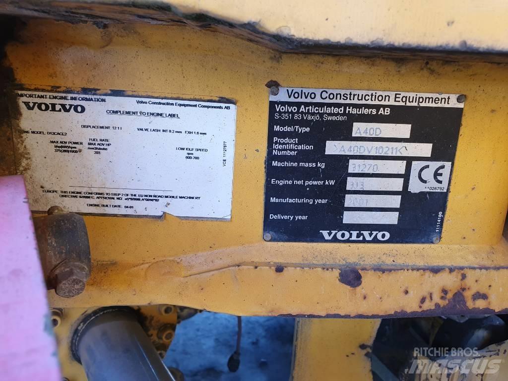 Volvo A 40 D Midjestyrd dumper