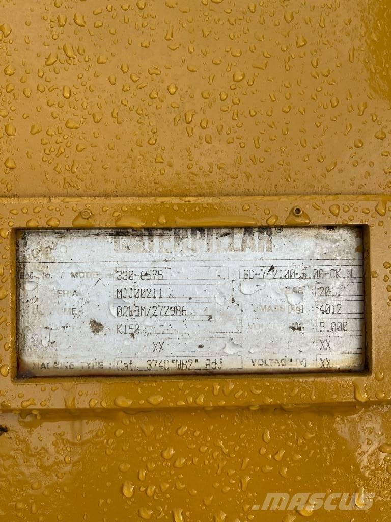CAT 374 CAT Bucket Skopor