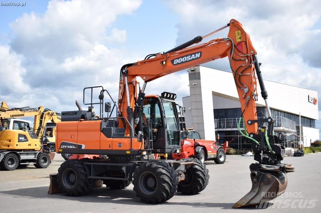 Doosan DX 140 W-5 Hjulgrävare
