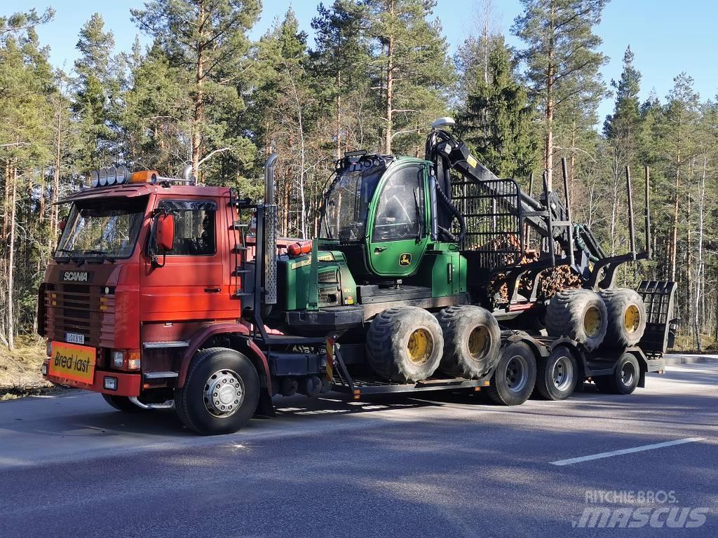 Scania 142/143 Transportbilar för Skogsmaskiner