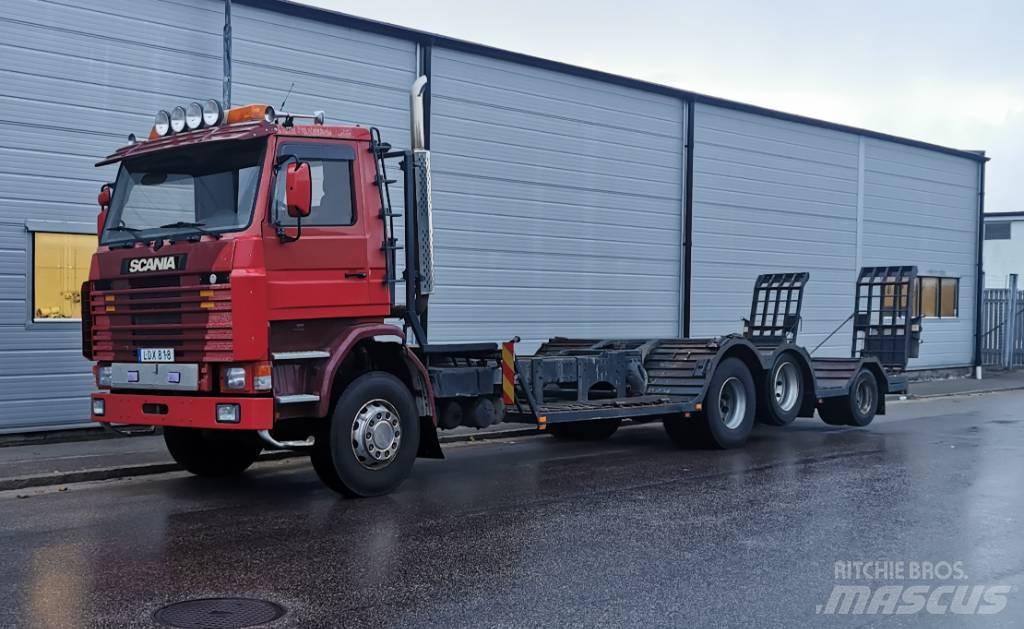 Scania 142/143 Transportbilar för Skogsmaskiner