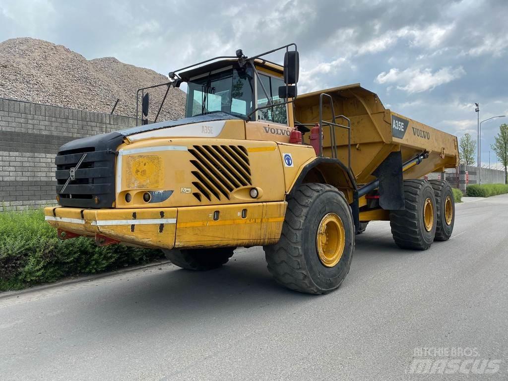 Volvo A35E Midjestyrd dumper