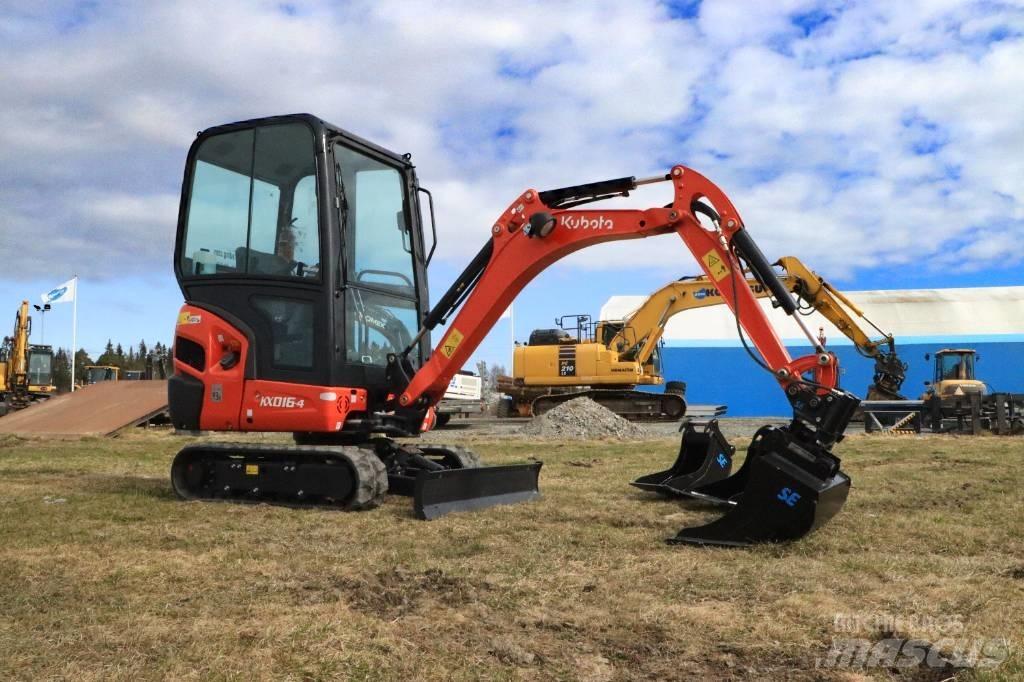 Kubota KX016-4 Minigrävare < 7t