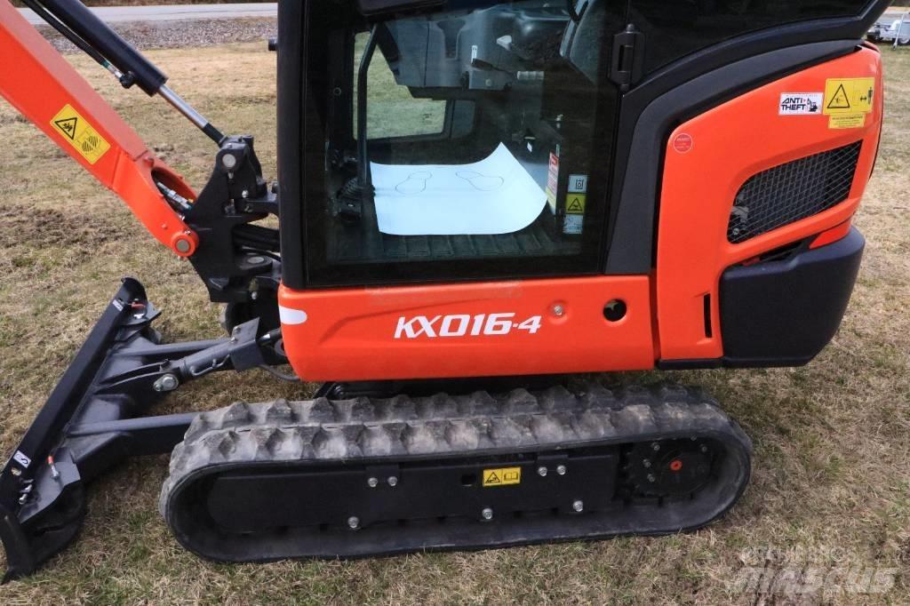 Kubota KX016-4 Minigrävare < 7t
