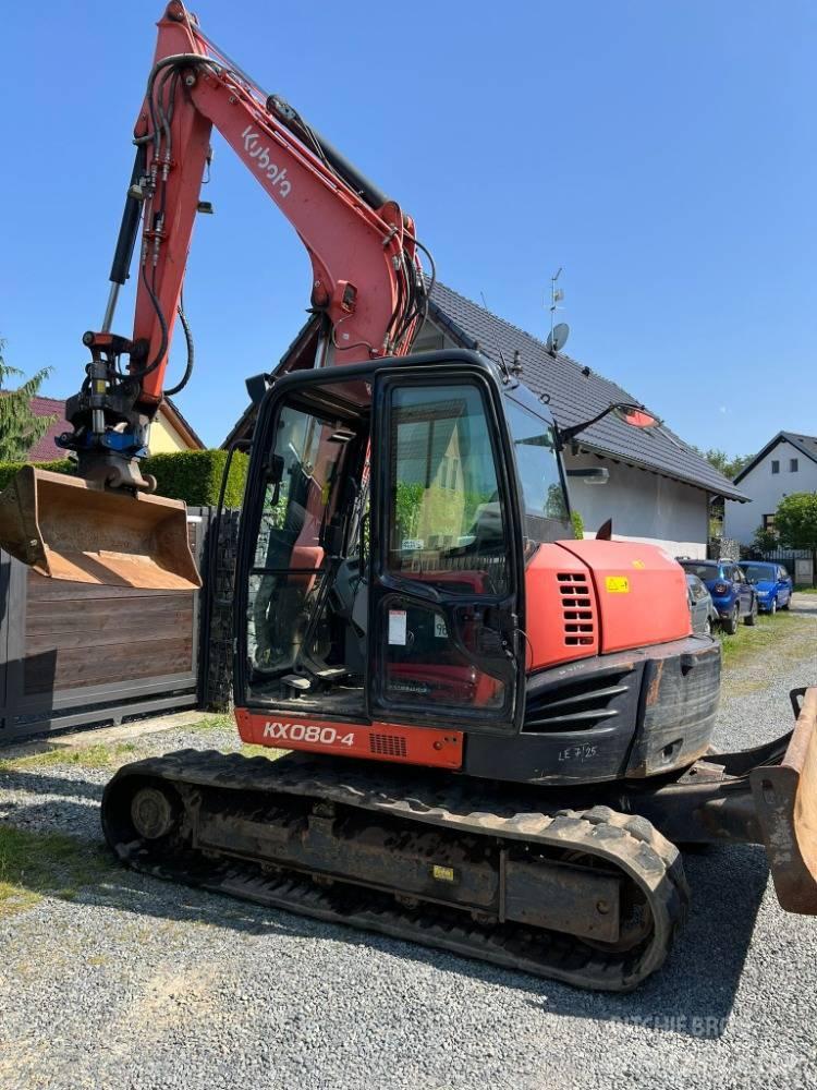 Kubota KX 080-4 Midigrävmaskiner 7t - 12t