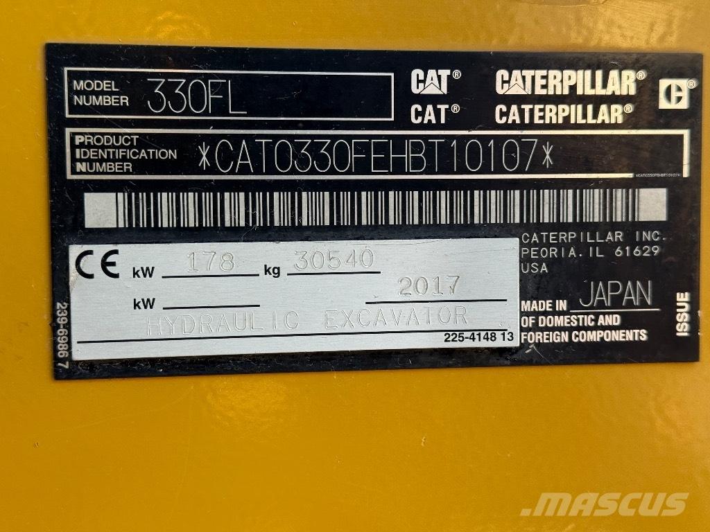 CAT 330 FL Bandgrävare