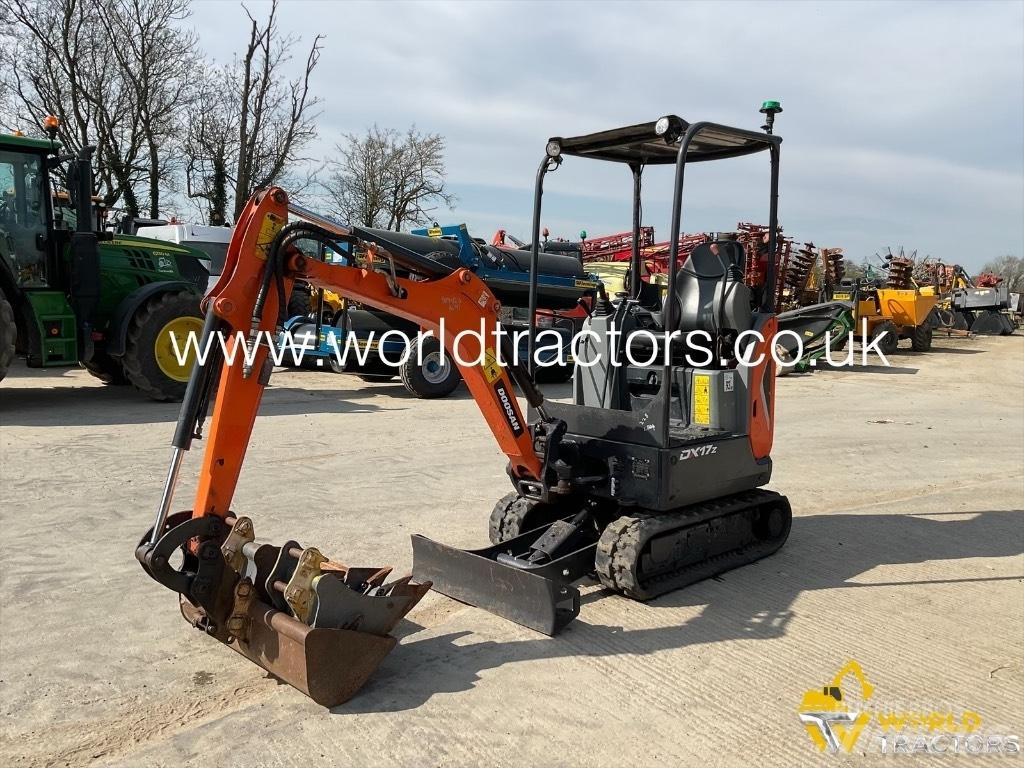 Doosan DX 17 Minigrävare < 7t