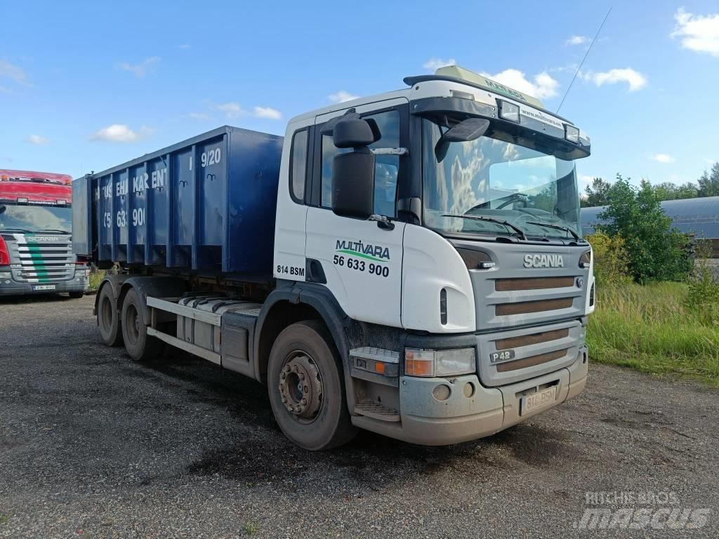 Scania P 420 Lastväxlare/Krokbilar