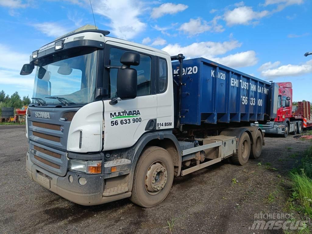 Scania P 420 Lastväxlare/Krokbilar